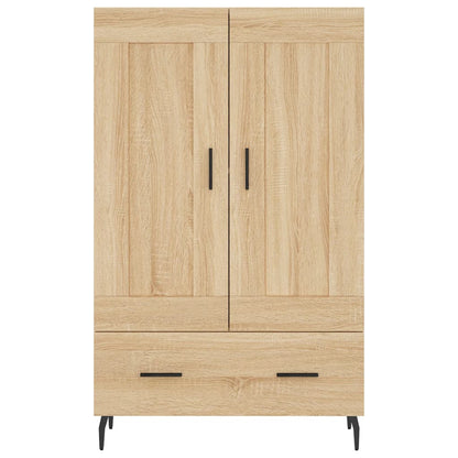 vidaXL Highboard Sonoma Oak 69.5x31x115 cm Engineered Wood