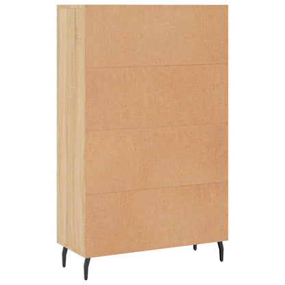 vidaXL Highboard Sonoma Oak 69.5x31x115 cm Engineered Wood