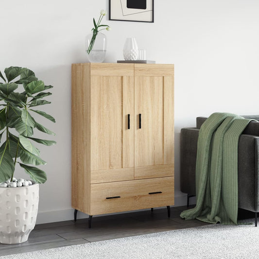 vidaXL Highboard Sonoma Oak 69,5x31x115 cm Engineered Wood