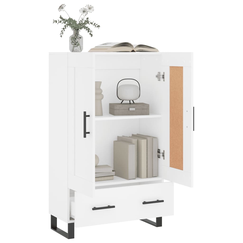 vidaXL Highboard White 69.5x31x115 cm Engineered Wood