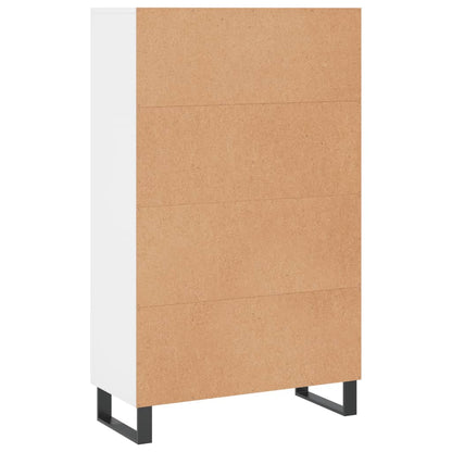 vidaXL Highboard White 69.5x31x115 cm Engineered Wood