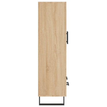 vidaXL Highboard Sonoma Oak 69.5x31x115 cm Engineered Wood