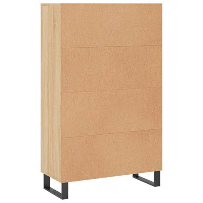 vidaXL Highboard Sonoma Oak 69.5x31x115 cm Engineered Wood