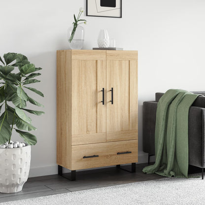 vidaXL Highboard Sonoma Oak 69.5x31x115 cm Engineered Wood