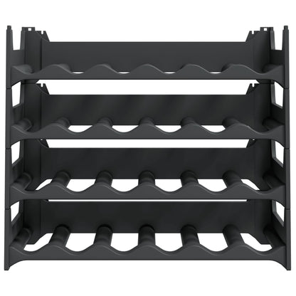 vidaXL Wine Rack for 24 Bottles PP Stackable