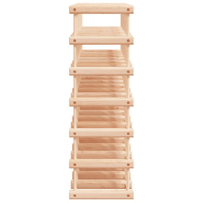 vidaXL Wine Rack for 42 Bottles 68.5x23x68.5 cm Solid Wood Pine