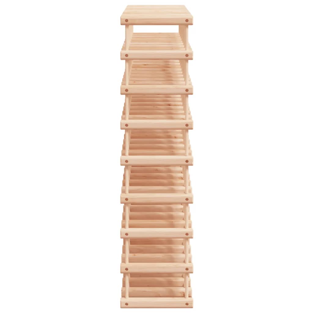 vidaXL Wine Rack for 72 Bottles 90.5x23x90.5 cm Solid Wood Pine