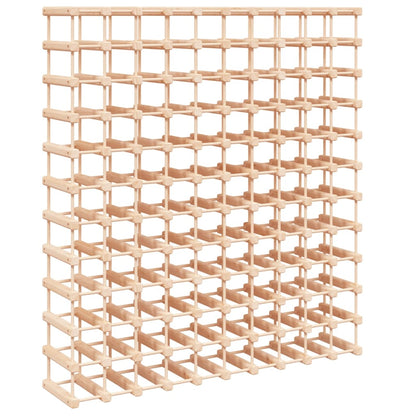 vidaXL Wine Rack for 120 Bottles 112,5x23x123,5 cm Solid Wood Pine