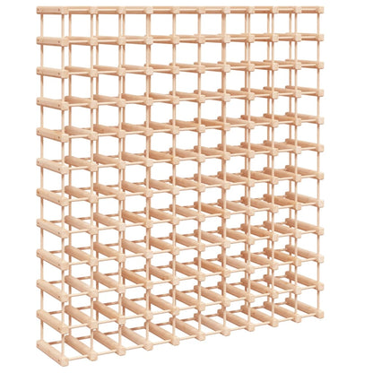 vidaXL Wine Rack for 120 Bottles 112,5x23x123,5 cm Solid Wood Pine