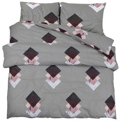 vidaXL Duvet Cover Set Multicolour 220x240 cm Cotton