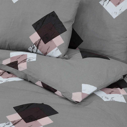 vidaXL Duvet Cover Set Multicolour 220x240 cm Cotton