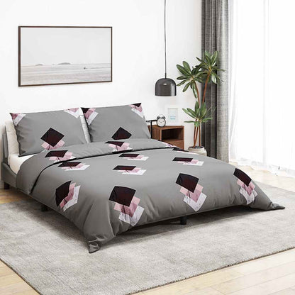 vidaXL Duvet Cover Set Multicolour 220x240 cm Cotton