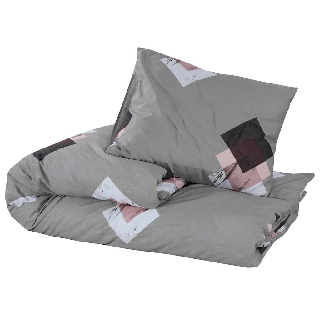 vidaXL Duvet Cover Set Multicolour 260x240 cm Cotton