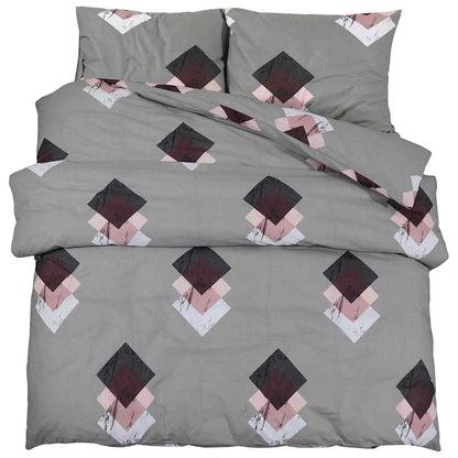 vidaXL Duvet Cover Set Multicolour 200x220 cm Cotton