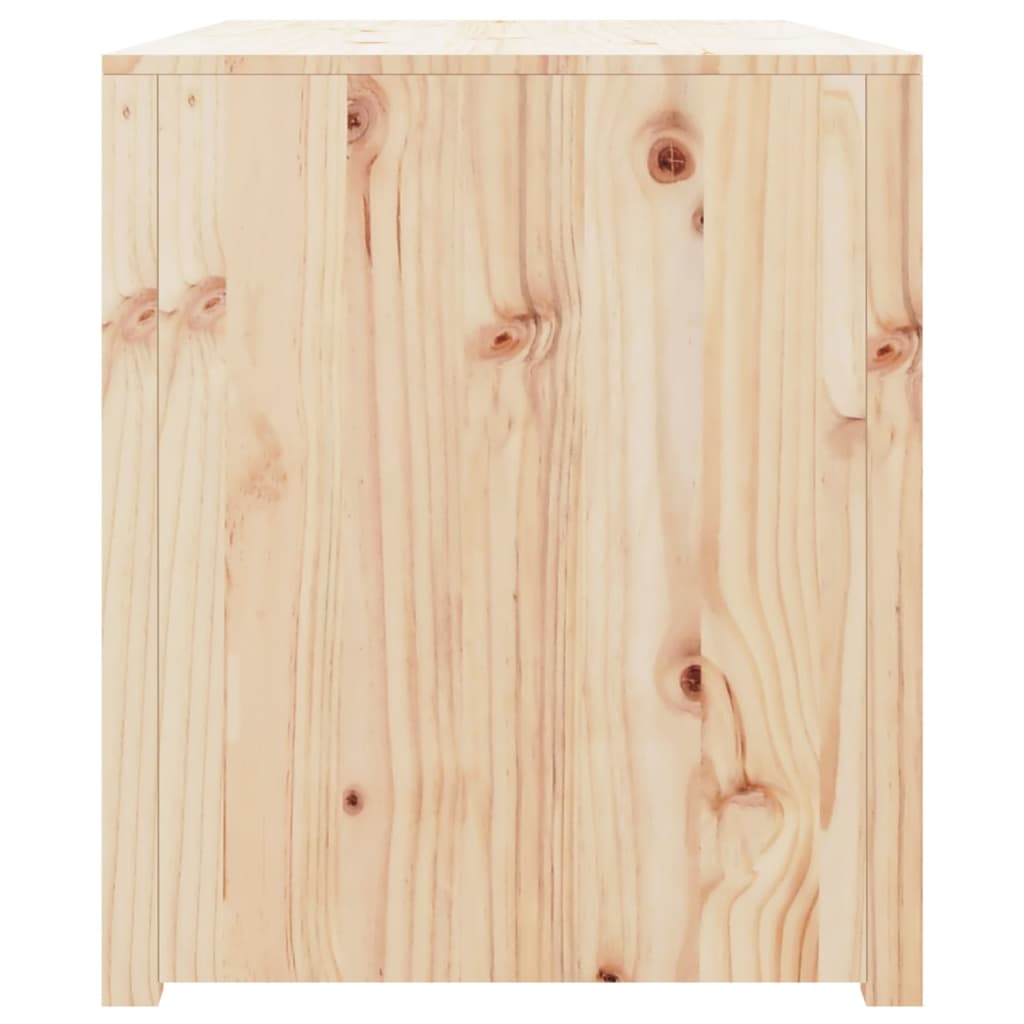 vidaXL Outdoor Kitchen Cabinet "MEPPEL" 106x55x64 cm Solid Wood Pine