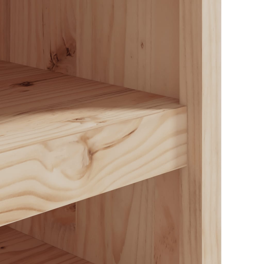 vidaXL Outdoor Kitchen Cabinet "MEPPEL" 106x55x64 cm Solid Wood Pine