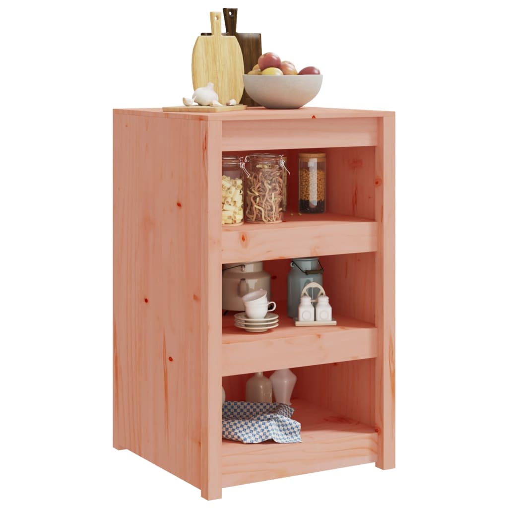vidaXL Outdoor Kitchen Cabinet "MEPPEL" 55x55x92 cm Solid Wood Douglas