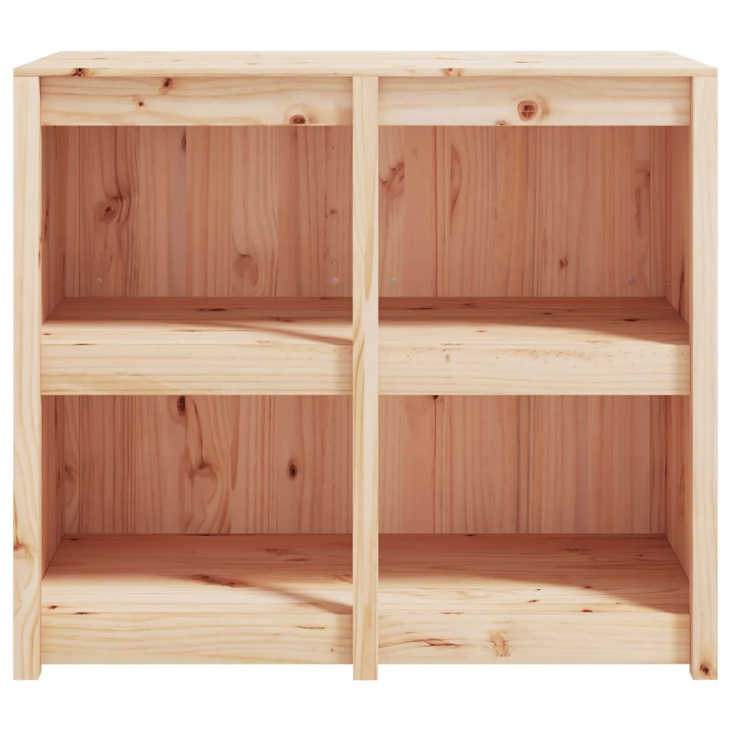 vidaXL Outdoor Kitchen Cabinet MEPPEL 106x55x92 cm Solid Wood Pine
