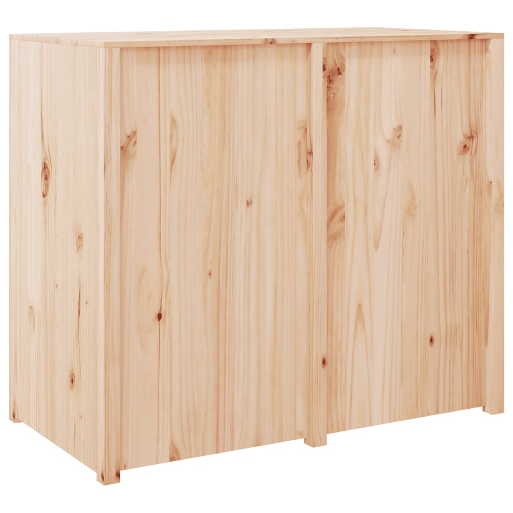 vidaXL Outdoor Kitchen Cabinet MEPPEL 106x55x92 cm Solid Wood Pine