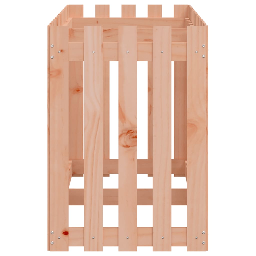vidaXL Garden Raised Bed with Fence Design 150x50x70 cm Solid Wood Douglas