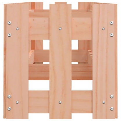 vidaXL Garden Raised Bed with Fence Design 200x30x30 cm Solid Wood Douglas