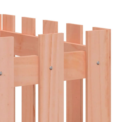 vidaXL Garden Raised Bed with Fence Design 200x50x50 cm Solid Wood Douglas