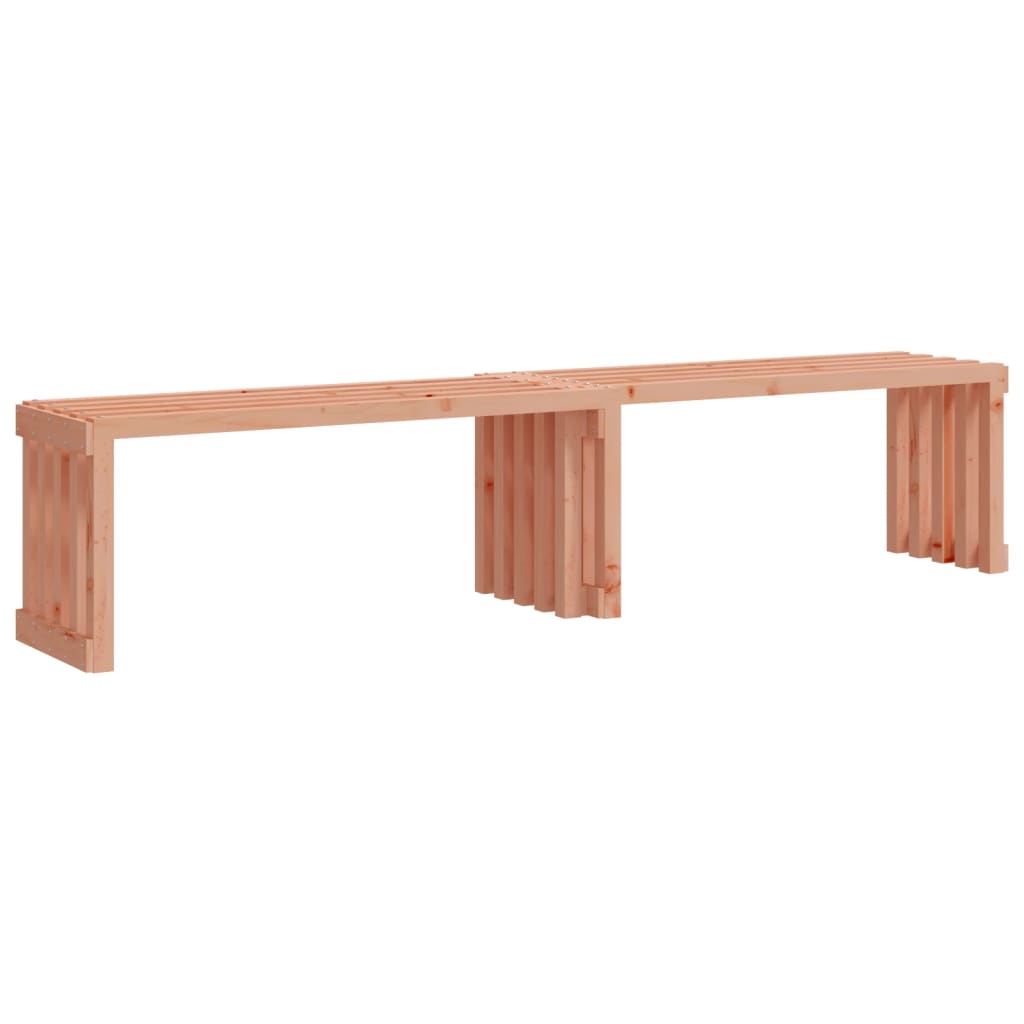 vidaXL Garden Bench | Natural Douglas | Solid Douglas Wood | Large
