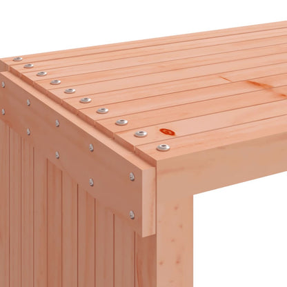 vidaXL Garden Bench | Natural Douglas | Solid Douglas Wood | Large
