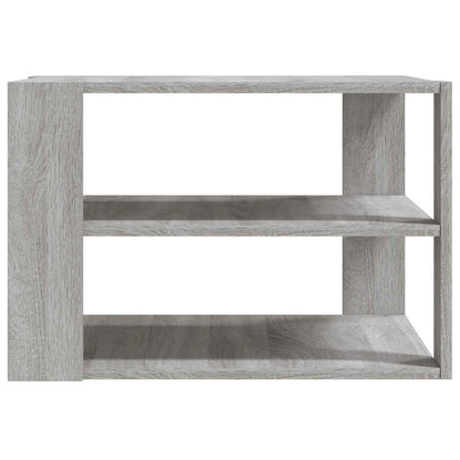 vidaXL Coffee Table Grey Sonoma 58x58x40 cm Engineered Wood