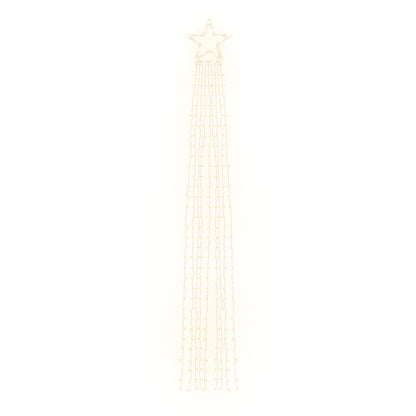 vidaXL Christmas Tree light 320 LEDs Warm White 375 cm