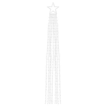 vidaXL Christmas Tree light 320 LEDs Warm White 375 cm