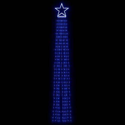 vidaXL Christmas Tree light 320 LEDs Blue 375 cm