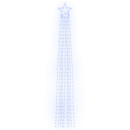 vidaXL Christmas Tree light 320 LEDs Blue 375 cm