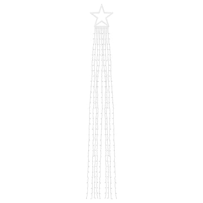 vidaXL Christmas Tree light 320 LEDs Blue 375 cm