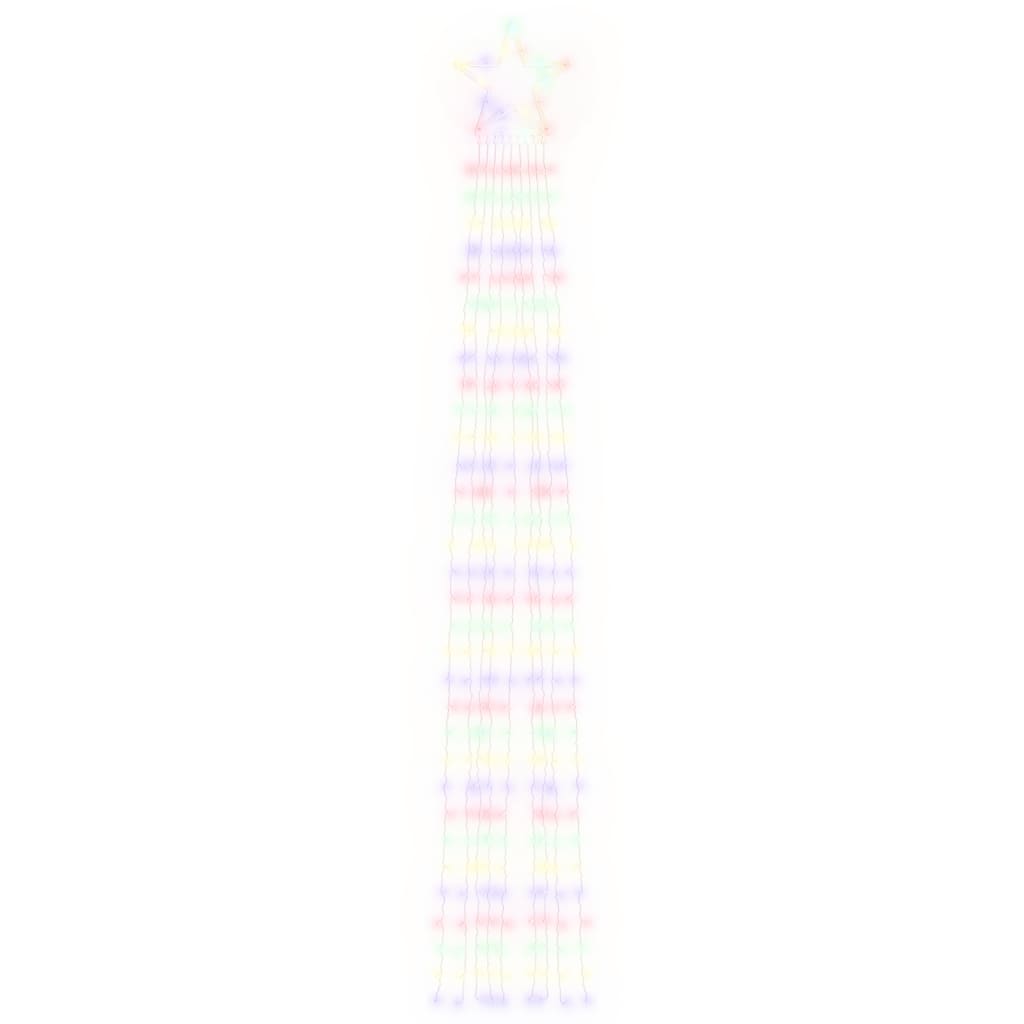 vidaXL Christmas Tree light 320 LEDs Colourful 375 cm