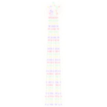 vidaXL Christmas Tree light 320 LEDs Colourful 375 cm