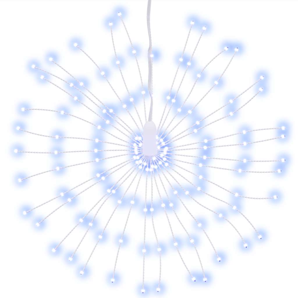 vidaXL Christmas Starburst Light 140 LEDs Cold White 17 cm