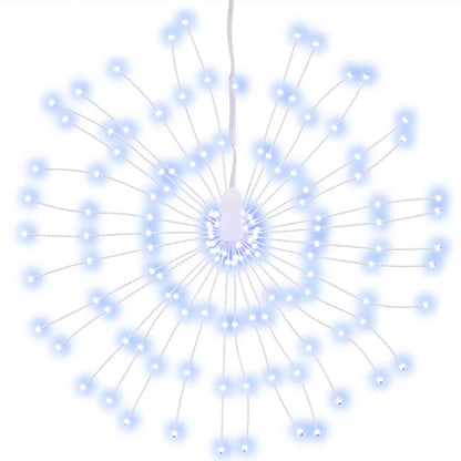 vidaXL Christmas Starburst Light 140 LEDs Cold White 17 cm