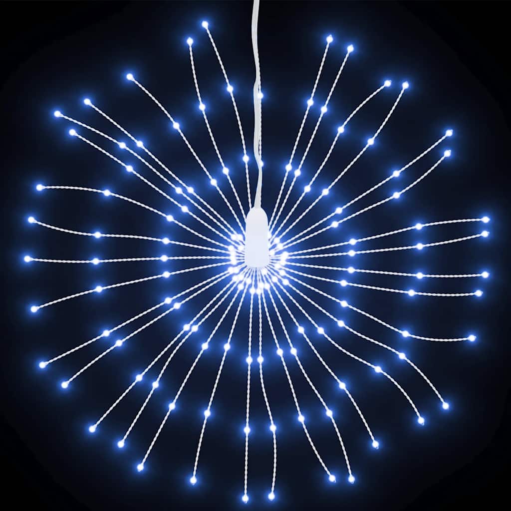 vidaXL Christmas Starburst Light 140 LEDs Cold White 17 cm