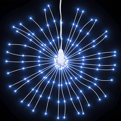 vidaXL Christmas Starburst Light 140 LEDs Cold White 17 cm