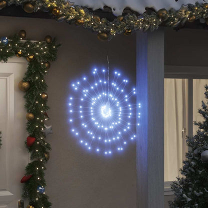vidaXL Christmas Starburst Light 140 LEDs Cold White 17 cm