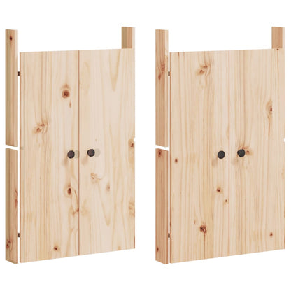 vidaXL Outdoor Kitchen Cabinet "MEPPEL" Solid Wood Pine