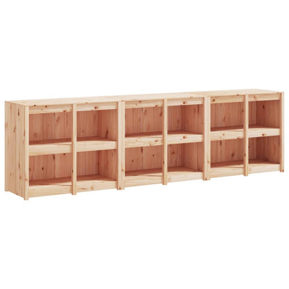 vidaXL Outdoor Kitchen Cabinets "MEPPEL" 3 pcs Solid Wood Pine
