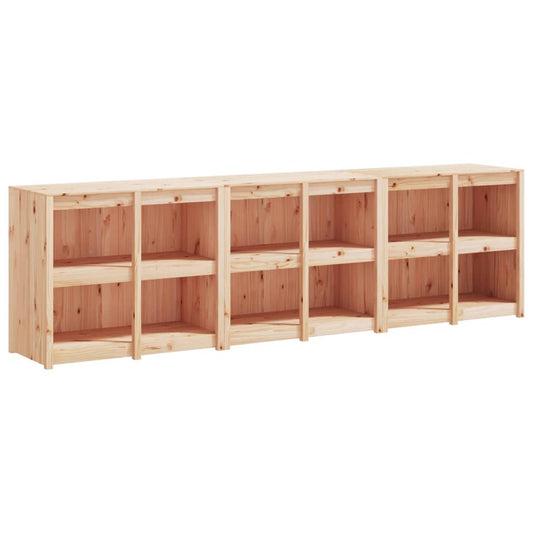 vidaXL Outdoor Kitchen Cabinets "MEPPEL" 3 pcs Solid Wood Pine