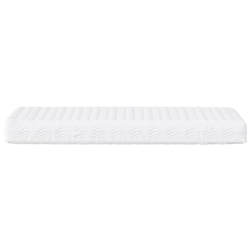 vidaXL Foam Mattress White 90x190 cm Hardness H2 H3