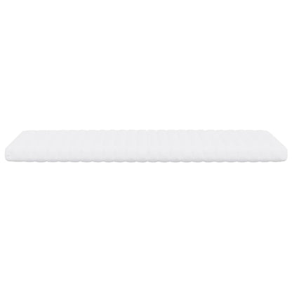 vidaXL Foam Mattress White 90x190 cm 7-Zone Hardness 20 ILD