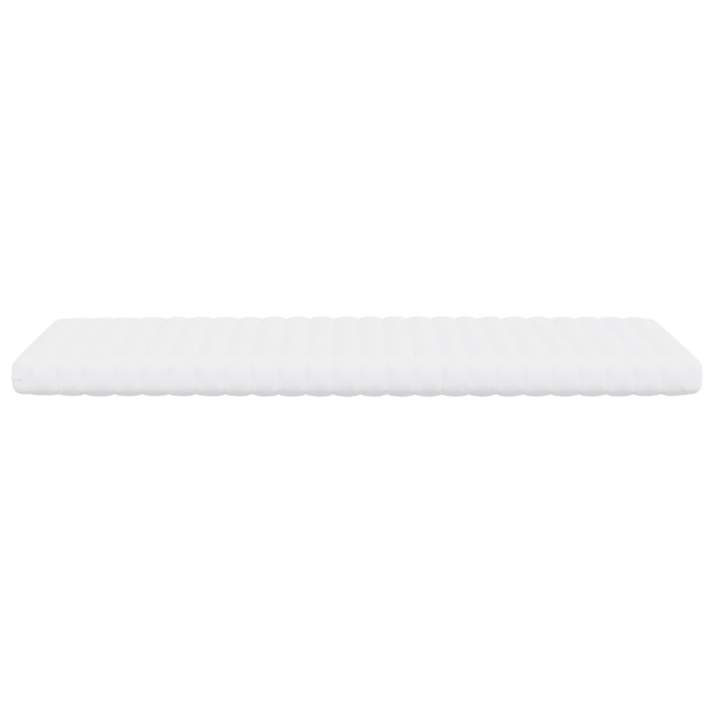 vidaXL Foam Mattresses 2 pcs White 90x190 cm 7-Zone Hardness 20 ILD