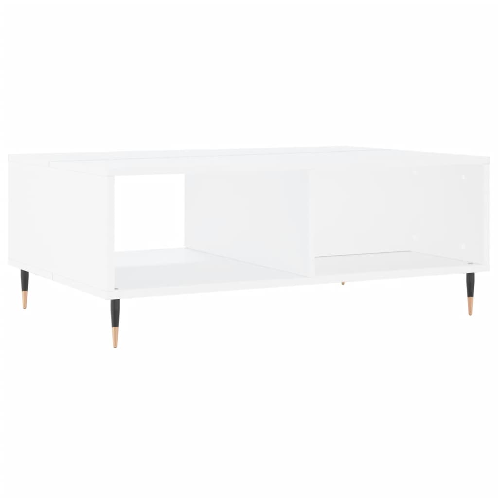 vidaXL Coffee Table White 90x60x35 cm Engineered Wood