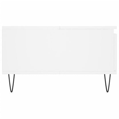 vidaXL Coffee Table White 90x60x35 cm Engineered Wood
