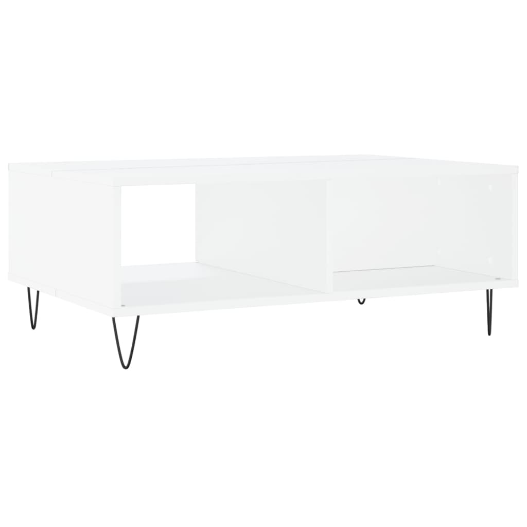 vidaXL Coffee Table White 90x60x35 cm Engineered Wood